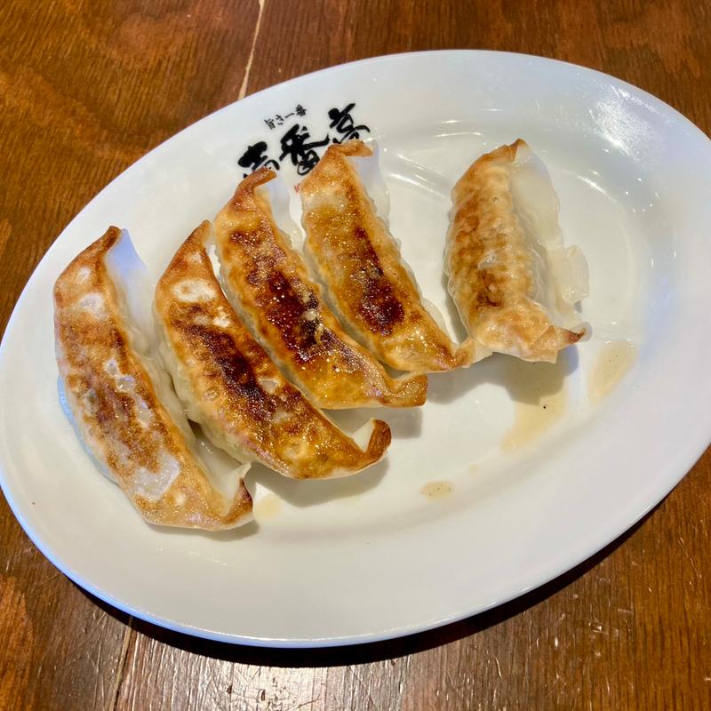 餃子5個(ラーメン屋壱番亭 黒磯店)