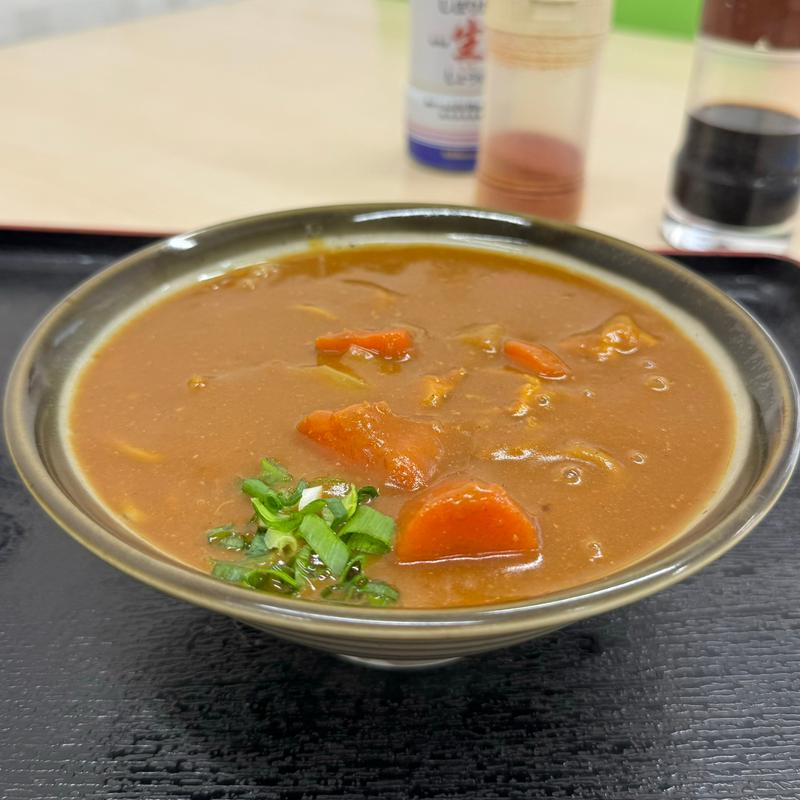 カレーそば(JR新幹線食堂)