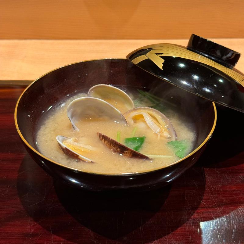 あさり汁(冨すし)