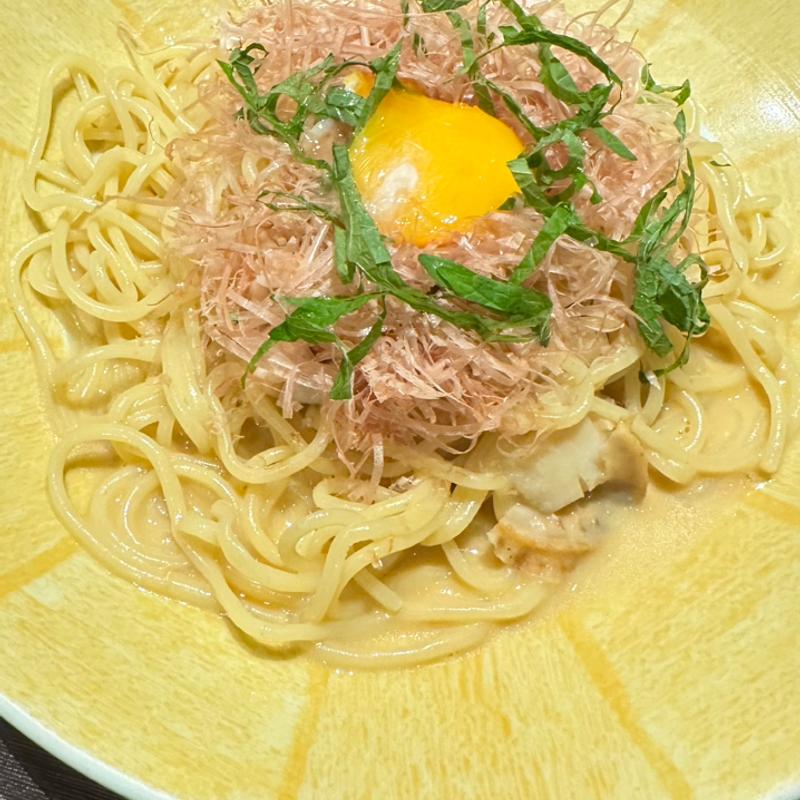 魚介の和風カルボナーラ(鎌倉パスタ イオンモール天童店 )