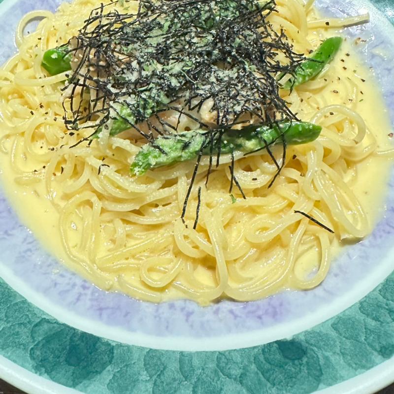 ぷりぷり海老と帆立の明太クリームソース(鎌倉パスタ イオンモール天童店 )