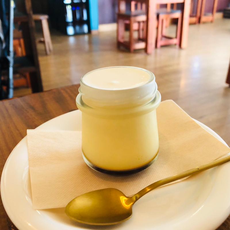 大人プリン(酒場食堂 saitogura)