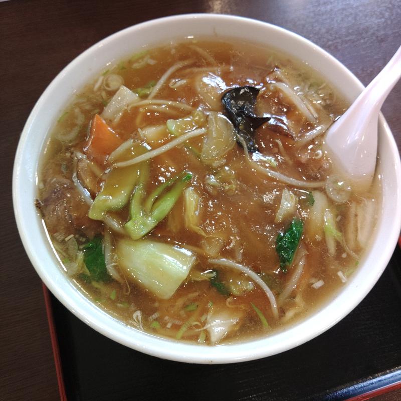 牛肉ラーメン(みつわ飯店)