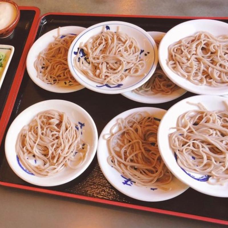 わんこ蕎麦(出石皿そば山下)