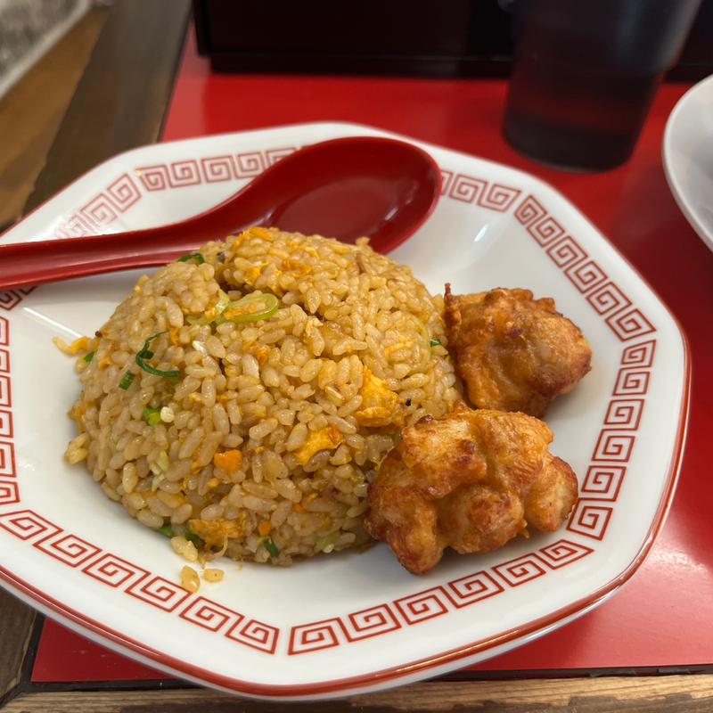 昼定食の半チャン(中華そば ふじい 野田阪神店)