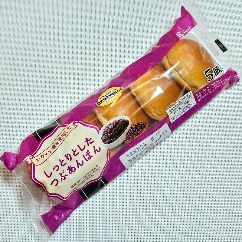 イオン「しっとりとしたつぶあんぱん」(まいばすけっと 地下鉄赤塚駅前店)