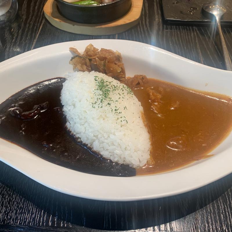 ハヤシ&ビーフカレー(日比谷松本楼)