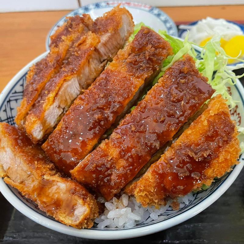 ソースカツ丼 大盛り(更科食堂)