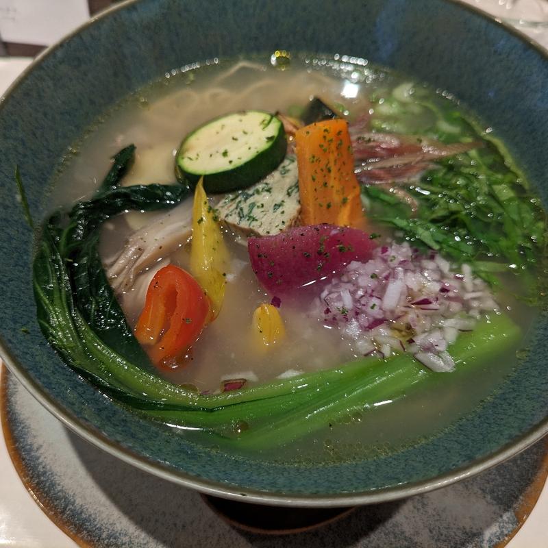 塩麹と野菜のらーめん(野菜と酒Sprout)