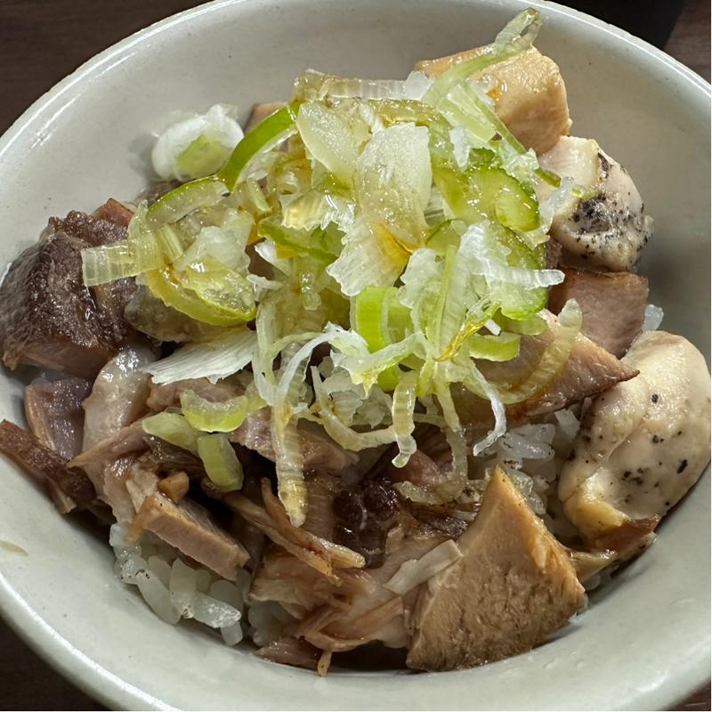 チャーシュー丼（小）(煮干し中華そば 山形屋)