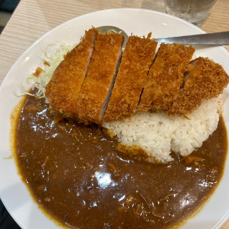 ロースカツカレー(とんかつ檍のカレー屋　いっぺこっぺ　飯田橋店)