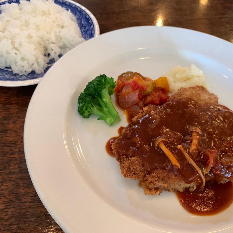 キマグレランチ　ポークカツレツ(にんにく屋 （ニンニクヤ）)