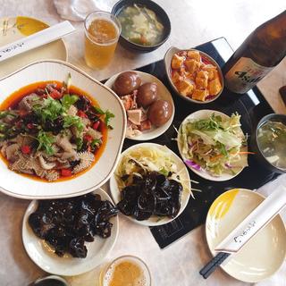 ランチセットのバイキング(逸品火鍋 四季海岸)
