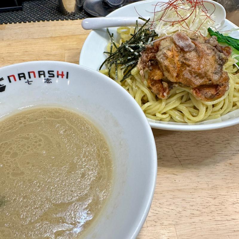 限定濃厚蟹味噌つけ麺(七志 中山店)