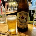 サッポロ赤星ラガー(大衆酒場 チャン栓チャン)