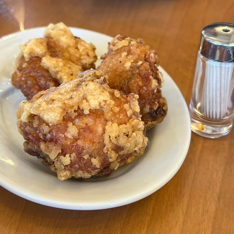 唐揚げ(極濃湯麺 フタツメ 安中店)