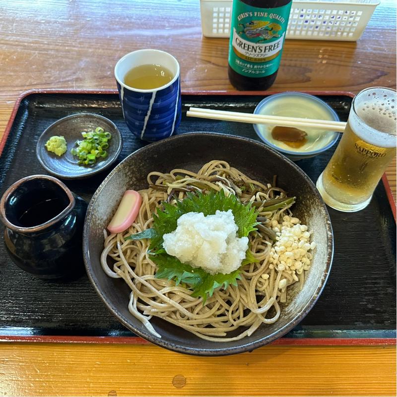 山菜おろしせいろ（冷）(玄庵檜原)