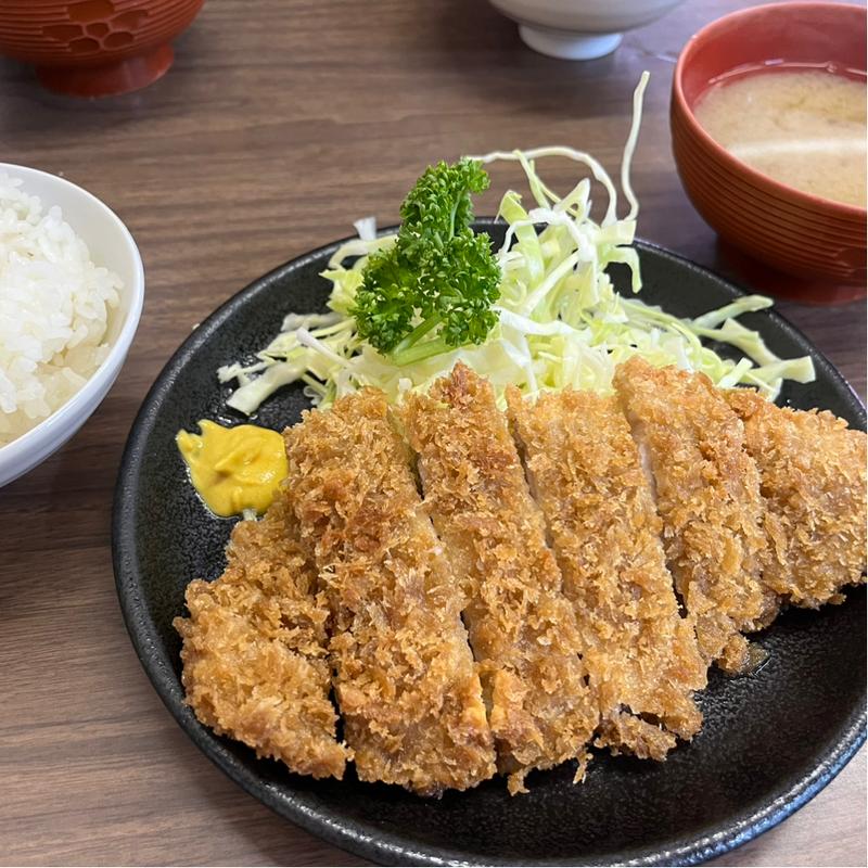 とんかつ定食(とんかつ 代々木庵)