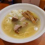 塩麹そば＋はじ焼豚(中華そば さとう 元町店)