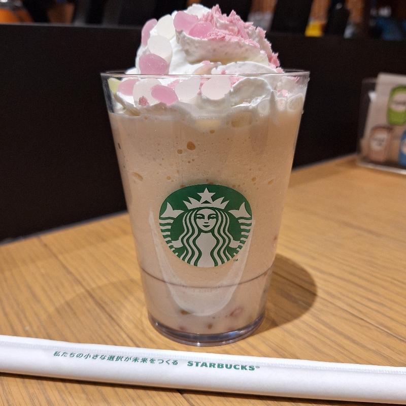 花見だんごフラペチーノ(スターバックス コーヒー イオンタウン伊賀上野店)