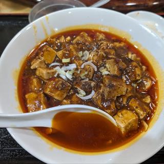 麻婆麺と半チャーハンセット(四川天府)