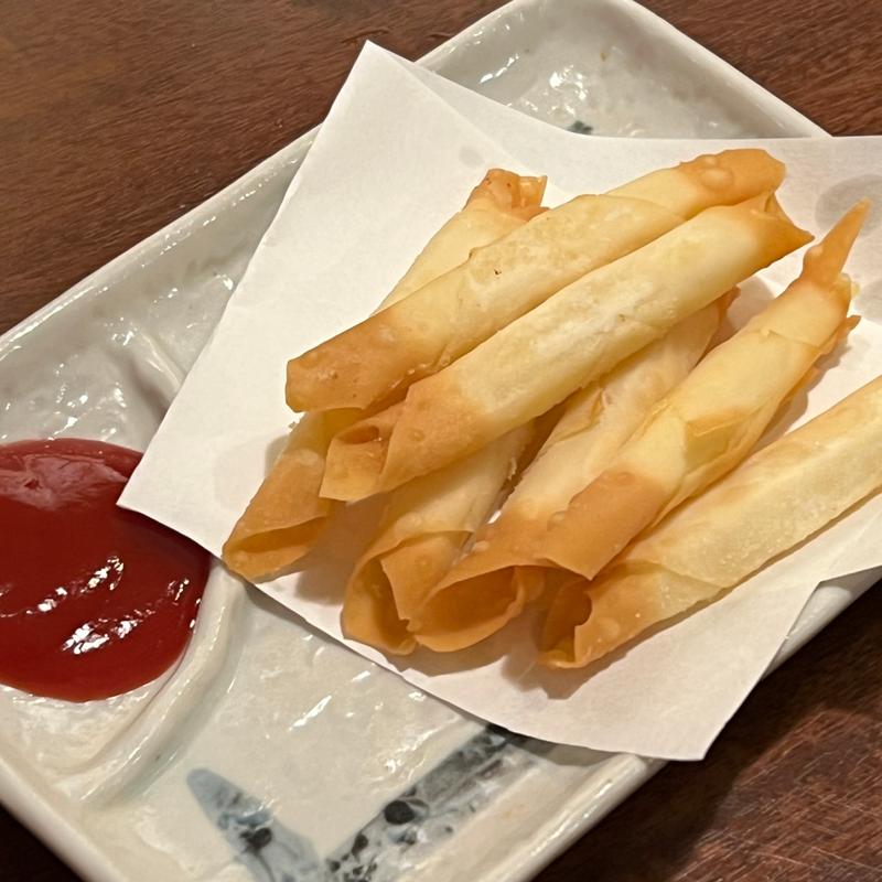 カリカリチーズ揚げ(茄子美)