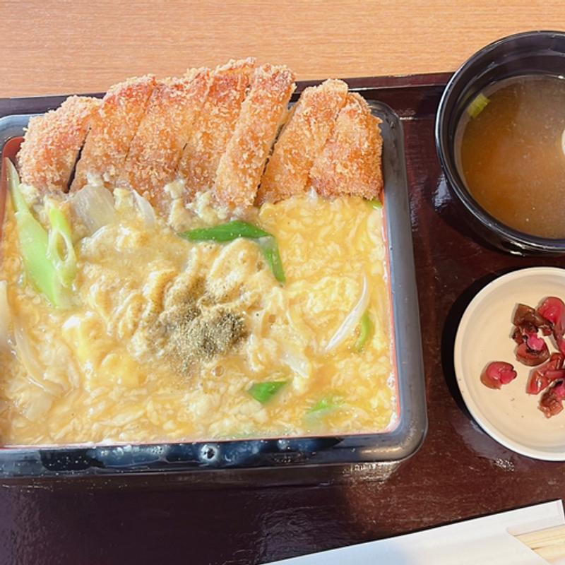 三元豚のかつ重(比叡山峰道レストラン )