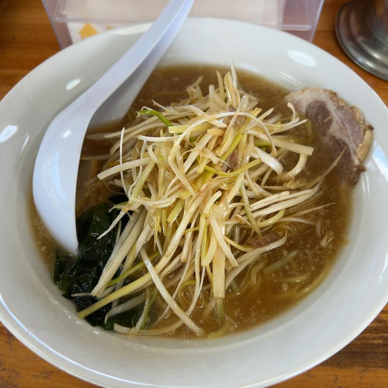 ネギラーメン(ラーメン屋 奥州)