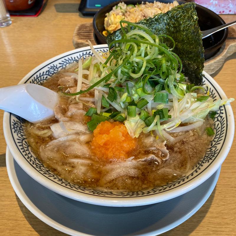 野菜肉そばチャーハンランチ(丸源ラーメン 浜松住吉店 )