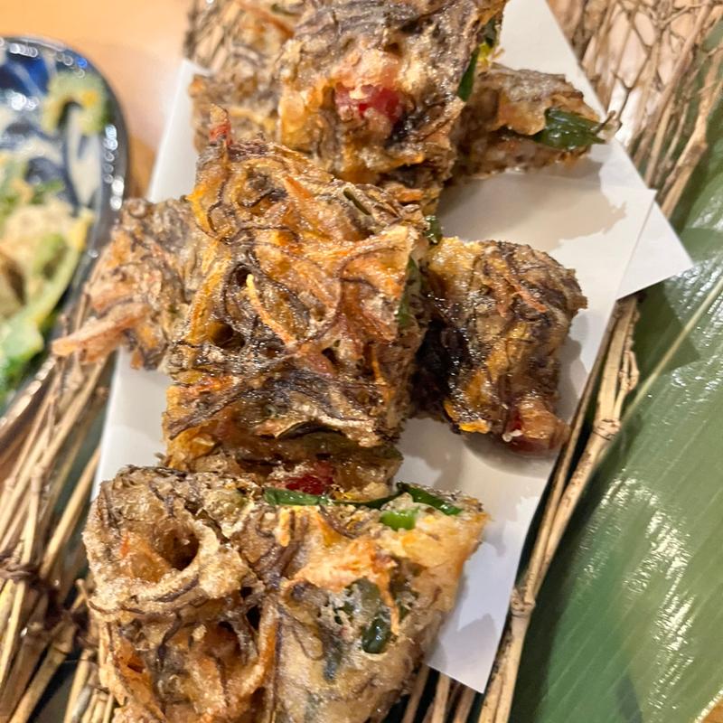 もずくの天ぷら(魚升 （ウオマス）)