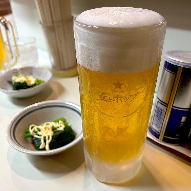 生ビール(鞍山 国分町店 （アンシャン）)