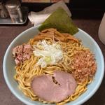 油そば特盛(兎に角 松戸店)