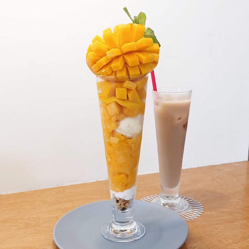 宮崎県産マンゴー&マハチャノマンゴーMIX(カフェド ペル)