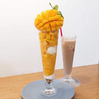 宮崎県産マンゴー&マハチャノマンゴーMIX(カフェド ペル)