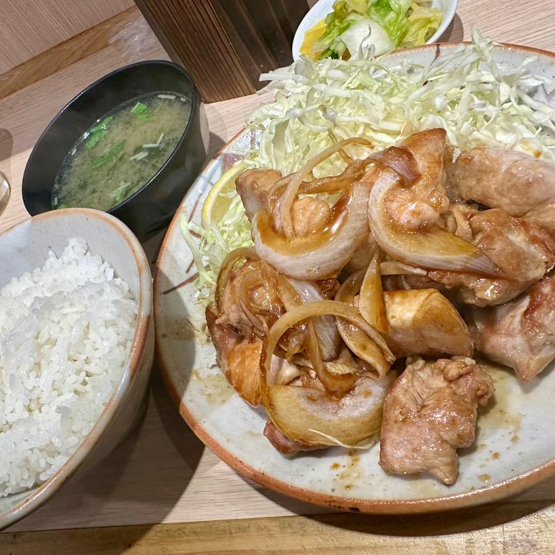 生姜焼き(とんかつ繁)