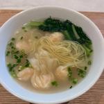 手作り海老ワンタン麺(高山庭)