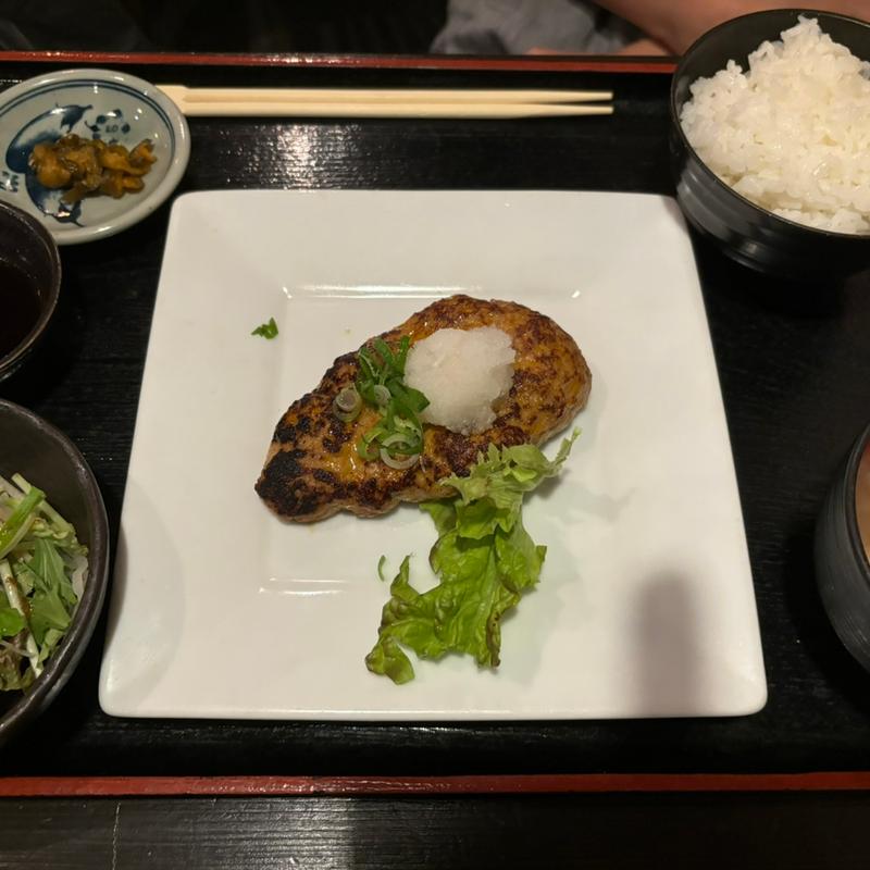 近江牛和風ハンバーグ御膳(近江や 蔵 （【旧店名】COやんて）)