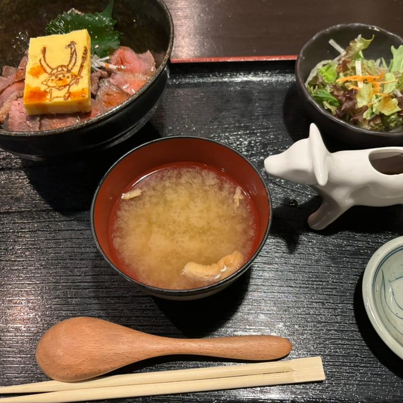 近江牛たたき丼御膳(近江や 蔵 （【旧店名】COやんて）)