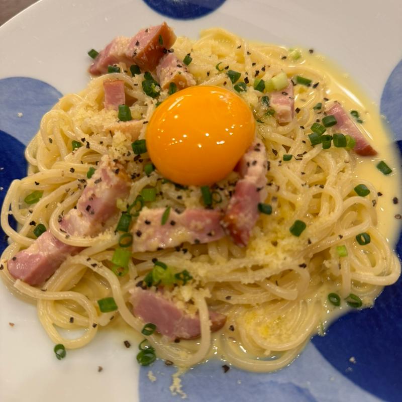 カルボナーラ(鎌倉パスタ 三井アウトレットパーク札幌北広島店)