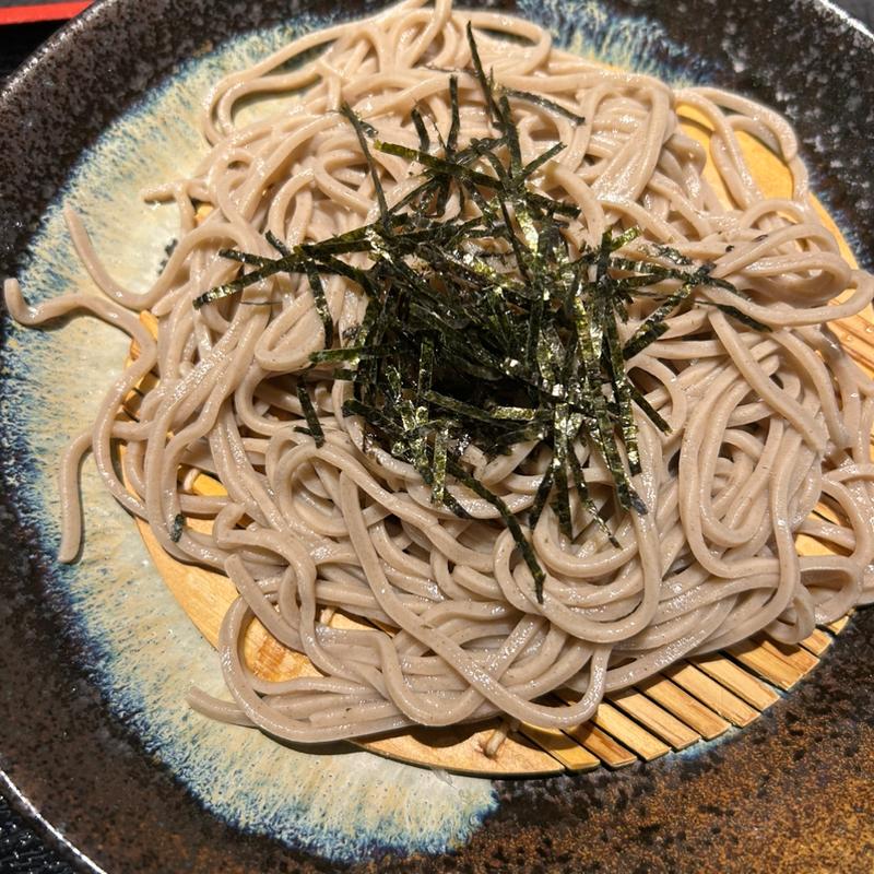 ざる蕎麦(蕎麦切り くろ)