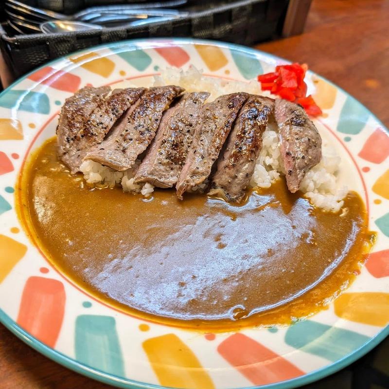 ステーキカレー(ふくてい 有楽町本店)