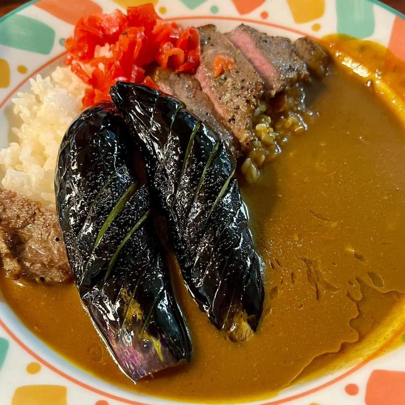 ステーキカレー ナス(ふくてい 有楽町本店)