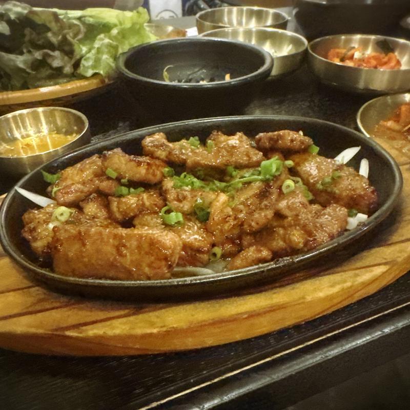 サムギョプサル（辛口）(兄夫食堂 赤坂本店)