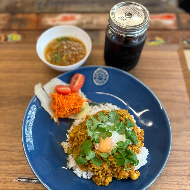 キーマカレー(雑貨&カフェ マライカ BAZAAR 白井店)