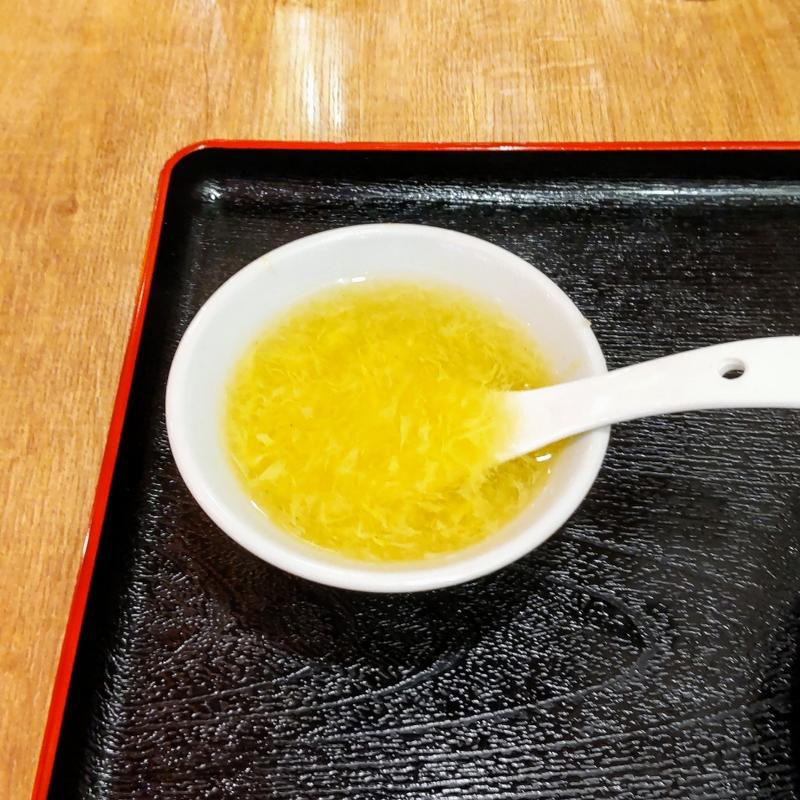 チャーハンスープ(大衆餃子飯店 楊家苑)