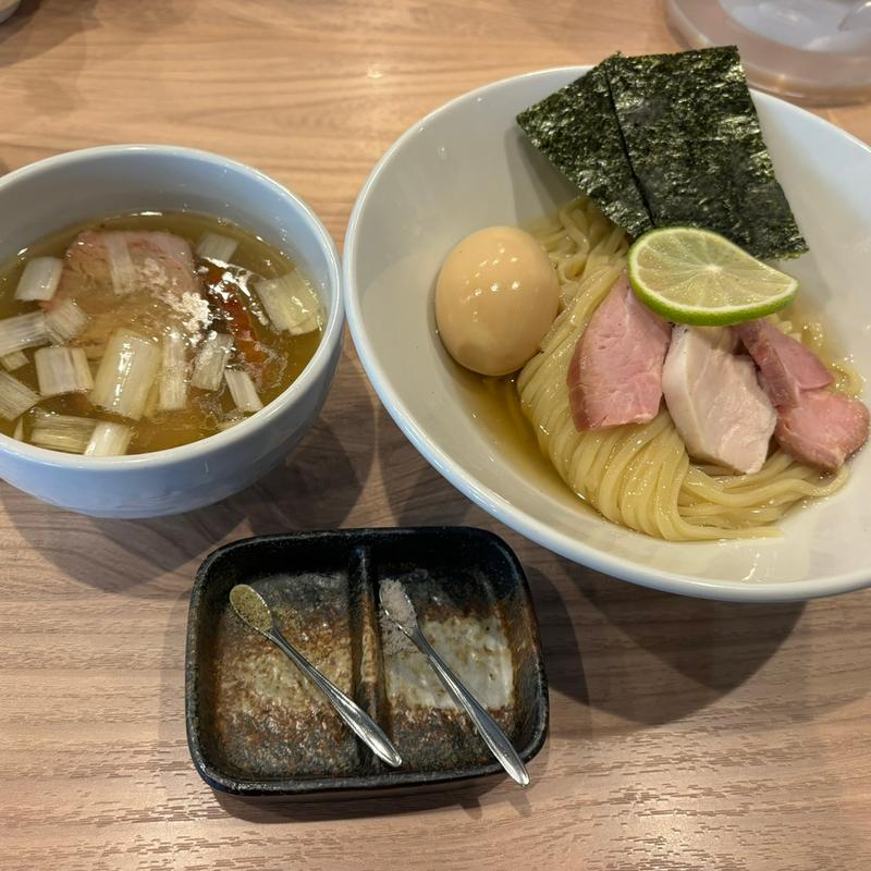 特製昆布水つけ麺(麺処 にし尾)