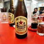 瓶ビール 赤星 中(麻布チャーシュー軒)