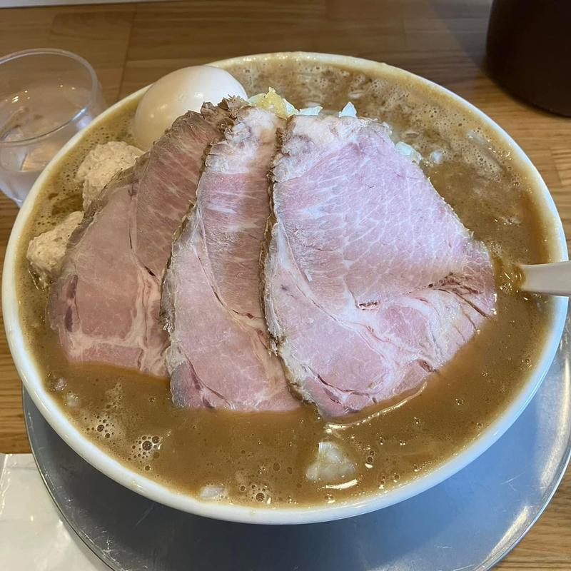 豚骨醤油ラーメン 全部のせ(麺場 力皇)