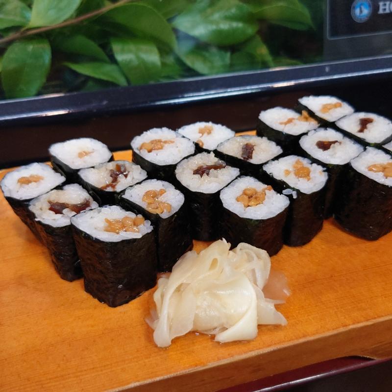 干瓢 納豆巻き(鈴広寿司)