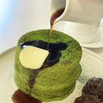 米粉のパンケーキ 抹茶(都松庵 （TOSHOaN ）)